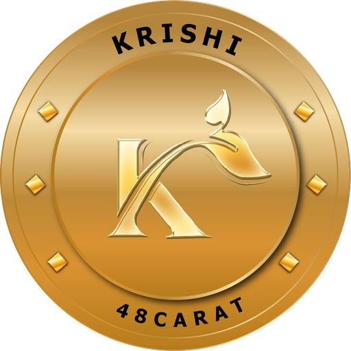 KRISHI 48CARAT coin logo